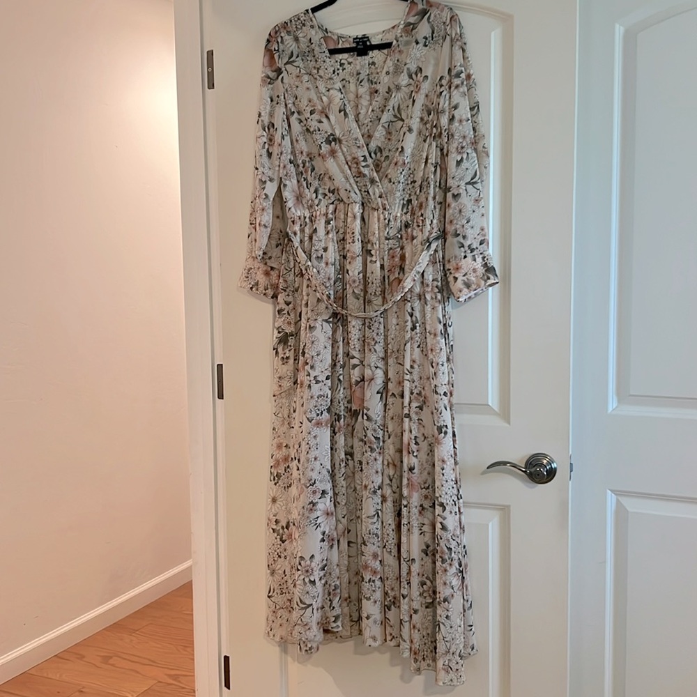 Soft floral dress